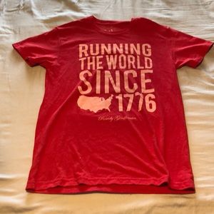 “Running The World Since 1776” RG t shirt